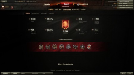 EU Szerver: 7000 csatás stat